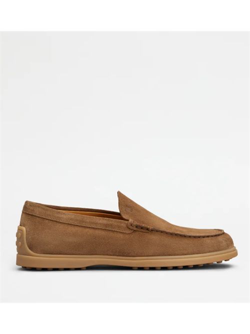 LEATHER SLIP-ON TODS | XXM78L0AJ30RE0S818S818