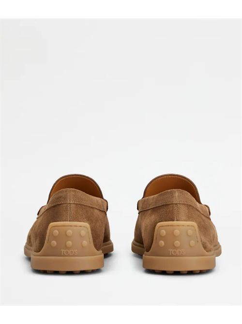 LEATHER SLIP-ON TODS | XXM78L0AJ30RE0S818S818