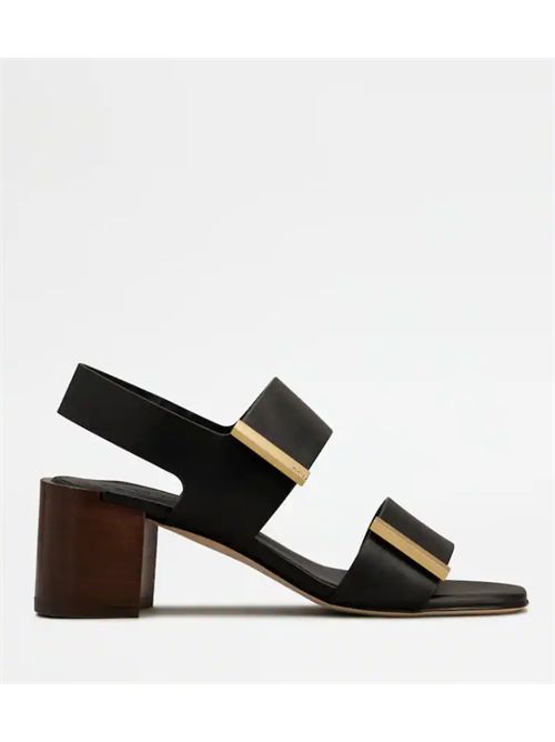 LEATHER SANDALS TODS | XXW03L0JG10N6MB999B999