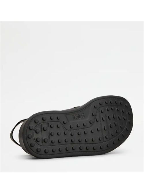 LEATHER SANDALS TODS | XXW95L0KA50N6MB999B999