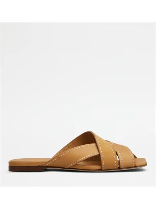 LEATHER FLAT TODS | XXW99L0JY50V1SZZZRZZZR