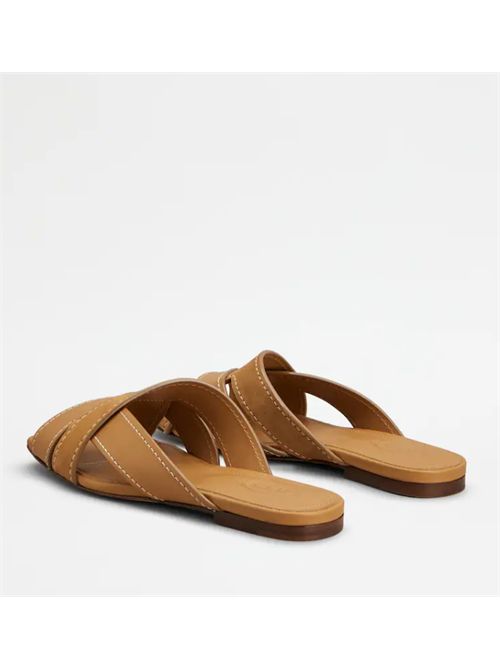 LEATHER FLAT TODS | XXW99L0JY50V1SZZZRZZZR